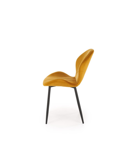 K538 krzesło musztardowy (1p4szt)