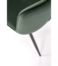 K539 krzesło ciemny zielony (1p4szt)