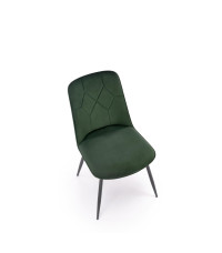 K539 krzesło ciemny zielony (1p4szt)