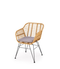 K541 krzesło naturalny / popielaty (1p2szt)