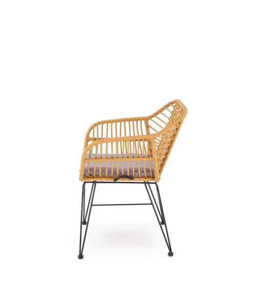 K541 krzesło naturalny / popielaty (1p2szt)