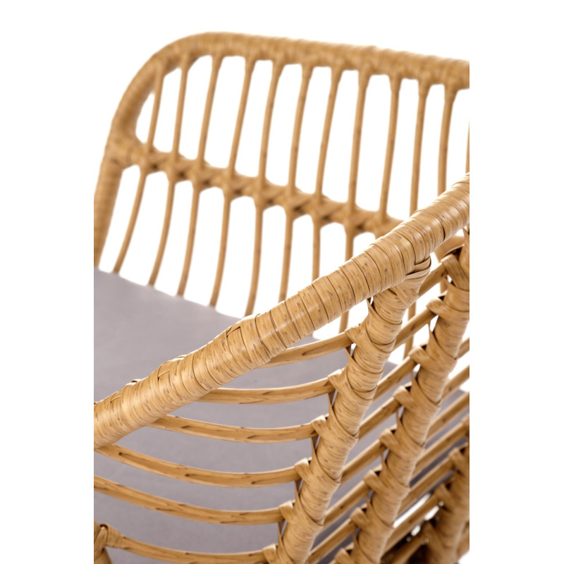 K541 krzesło naturalny / popielaty (1p2szt)