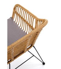 K541 krzesło naturalny / popielaty (1p2szt)