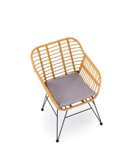 K541 krzesło naturalny / popielaty (1p2szt)