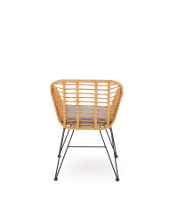 K541 krzesło naturalny / popielaty (1p2szt)