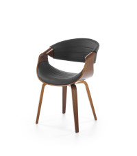 K544 krzesło czarny / orzechowy (1p1szt)