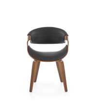 K544 krzesło czarny / orzechowy (1p1szt)