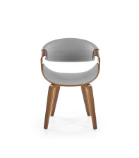 K544 krzesło popielaty / orzechowy (1p1szt)