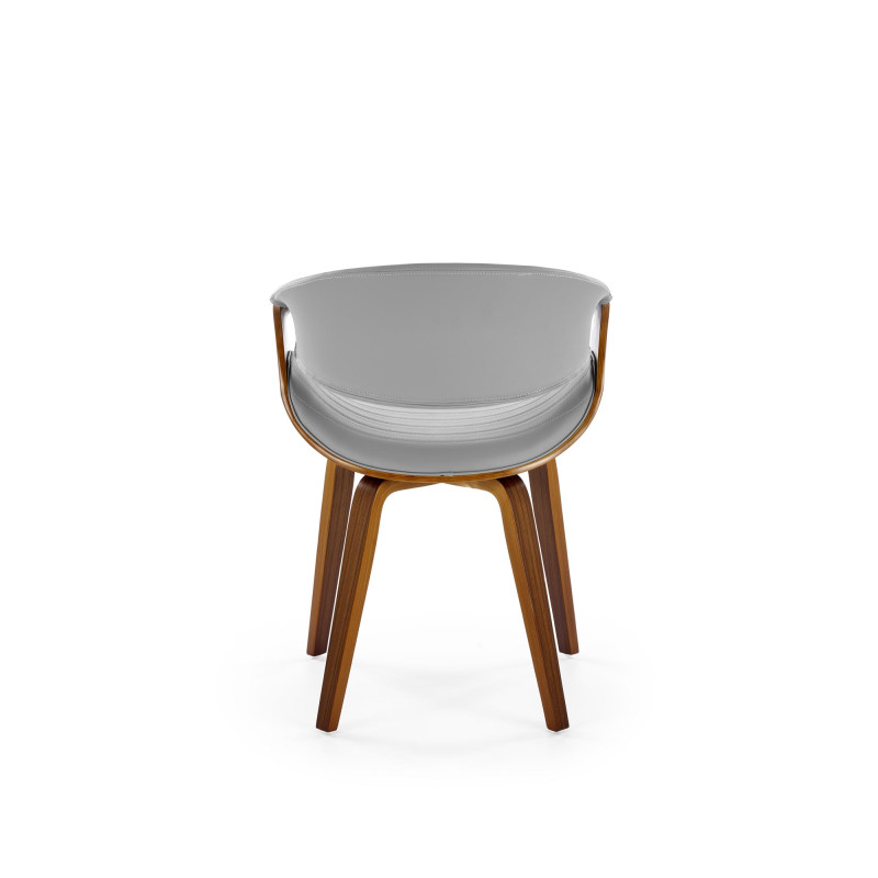 K544 krzesło popielaty / orzechowy (1p1szt)