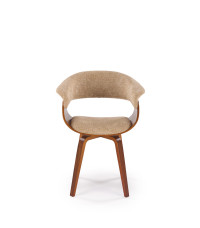 K545 krzesło beżowy / orzechowy (1p1szt)