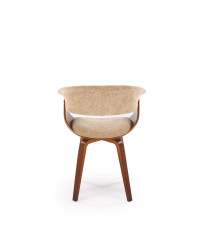 K545 krzesło beżowy / orzechowy (1p1szt)