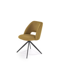 K546 krzesło musztardowy (2p2szt)