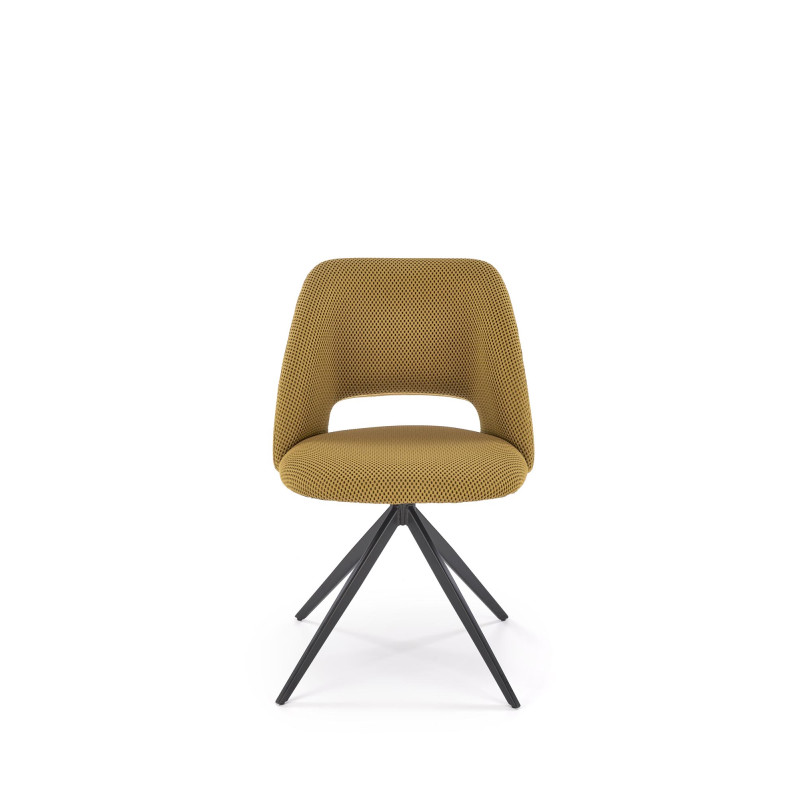 K546 krzesło musztardowy (2p2szt)