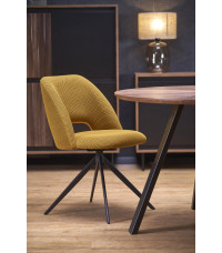 K546 krzesło musztardowy (2p2szt)