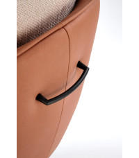 K554 krzesło brązowy / beżowy (1p2szt)