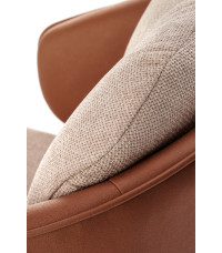 K554 krzesło brązowy / beżowy (1p2szt)