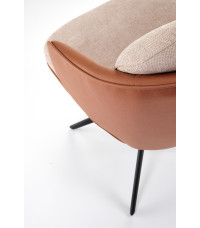 K554 krzesło brązowy / beżowy (1p2szt)