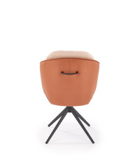 K554 krzesło brązowy / beżowy (1p2szt)