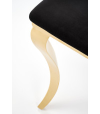 K556 krzesło czarny / złoty (1p4szt)