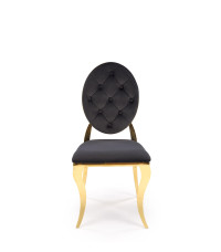 K556 krzesło czarny / złoty (1p4szt)