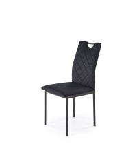 K577 krzesło czarny / czarny (1p4szt)