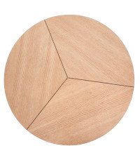 KARIDA ława dąb naturalny/czarny (1p1szt) KARIDA ława dąb naturalny/czarny (1p1szt)