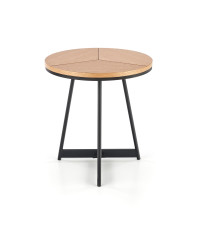 KARIDA-S ława dąb naturalny/czarny (1p1szt)