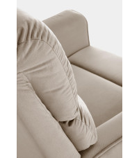 KARIM fotel wypoczynkowy beżowy (2p1szt)