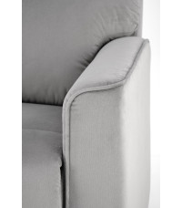 KARIM fotel wypoczynkowy popielaty (2p1szt)