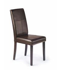 KERRY BIS  krzesło wenge/ciemny brąz (1p2szt)
