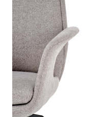 KEVIN fotel gabinetowy j.popielaty