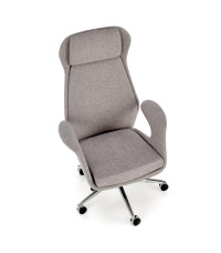 KEVIN fotel gabinetowy j.popielaty