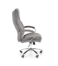 KING 2 fotel gabinetowy, tkanina popielaty (1p1szt)