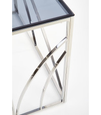 KN5 kosolka, stelaż - srebrny, szkło - dymiony (1p1szt)