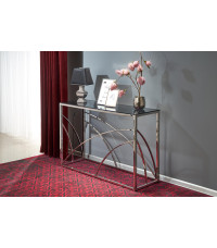 KN5 kosolka, stelaż - srebrny, szkło - dymiony (1p1szt)