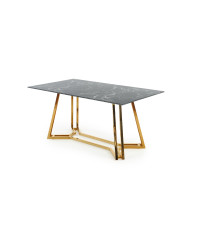 KONAMI stół, blat - czarny marmur, nogi - złoty (2p1szt)