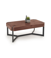 LAVIDA ława orzechowy / czarny (1p1szt)