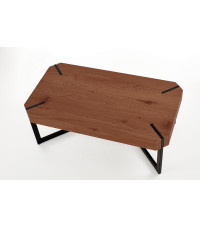 LAVIDA ława orzechowy / czarny (1p1szt)