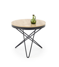 LEILA ława, naturalny / czarny (1p1szt)