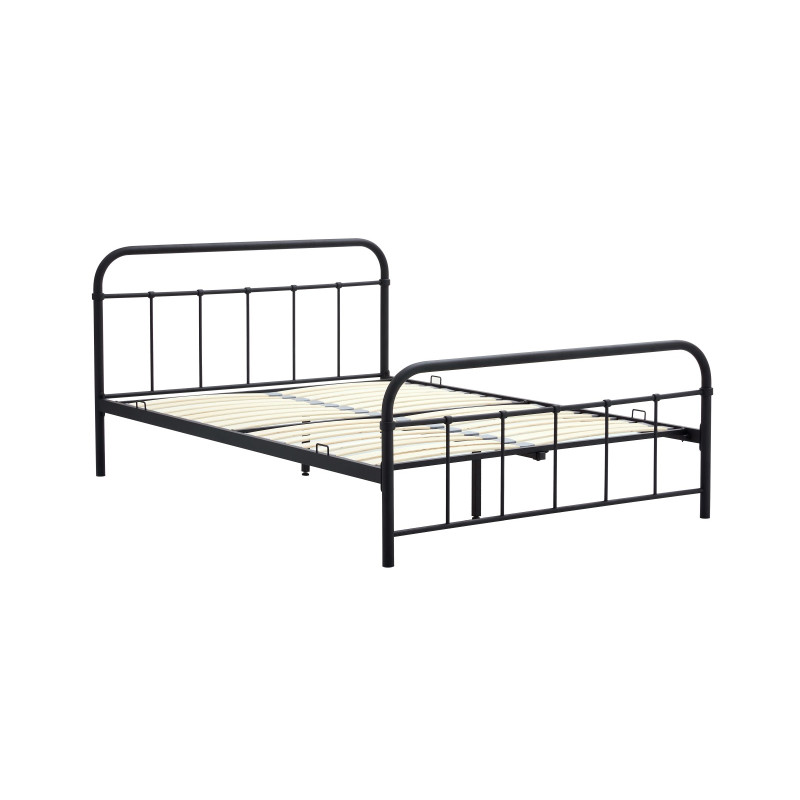 LINDA 140 łożko czarne (2p1szt)