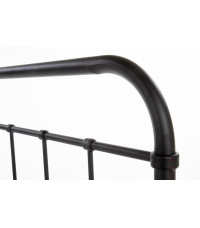 LINDA 90 łożko czarne (2p1szt)