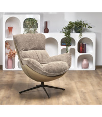 LOBSTER fotel wypoczynkowy beżowy