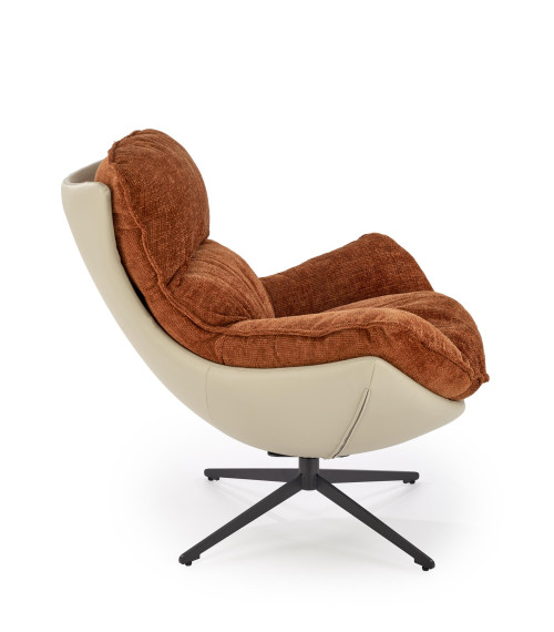 LOBSTER fotel wypoczynkowy cynamonowy