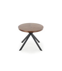 LOCARNO stół, blat - orzechowy, noga - czarny (2p1szt)