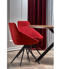 LOCARNO stół, blat - orzechowy, noga - czarny (2p1szt)