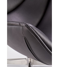 LUXOR fotel wypoczynkowy czarny (1p1szt)