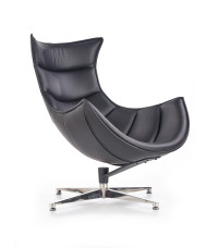 LUXOR fotel wypoczynkowy czarny (1p1szt)