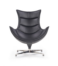 LUXOR fotel wypoczynkowy czarny (1p1szt)