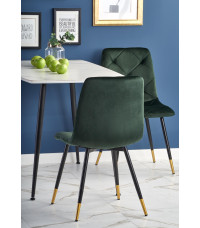 MARCO stół biały marmur / czarny (2p1szt)