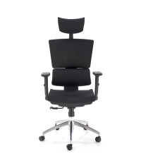 MARCUS fotel gabinetowy czarny